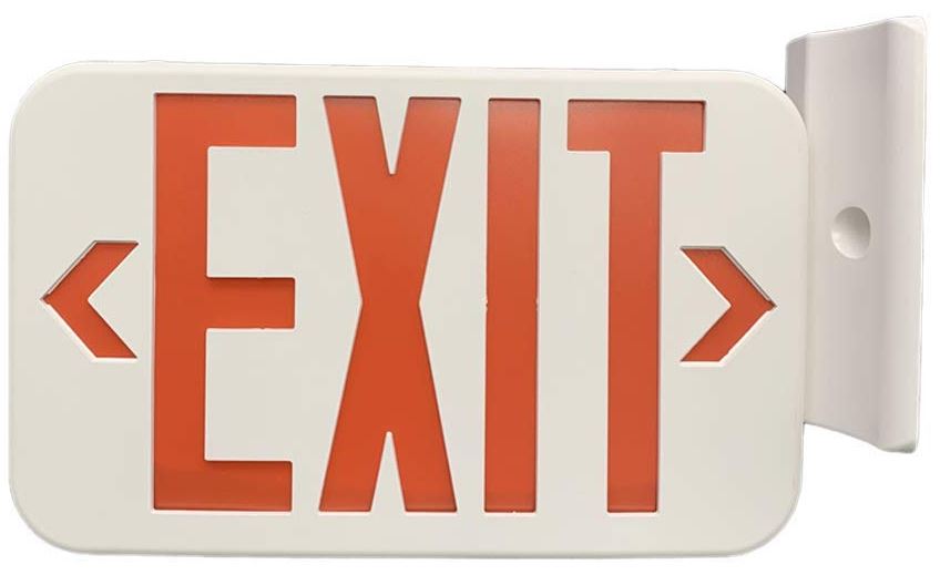 AmazonCommercial LED Emergency Exit Sign