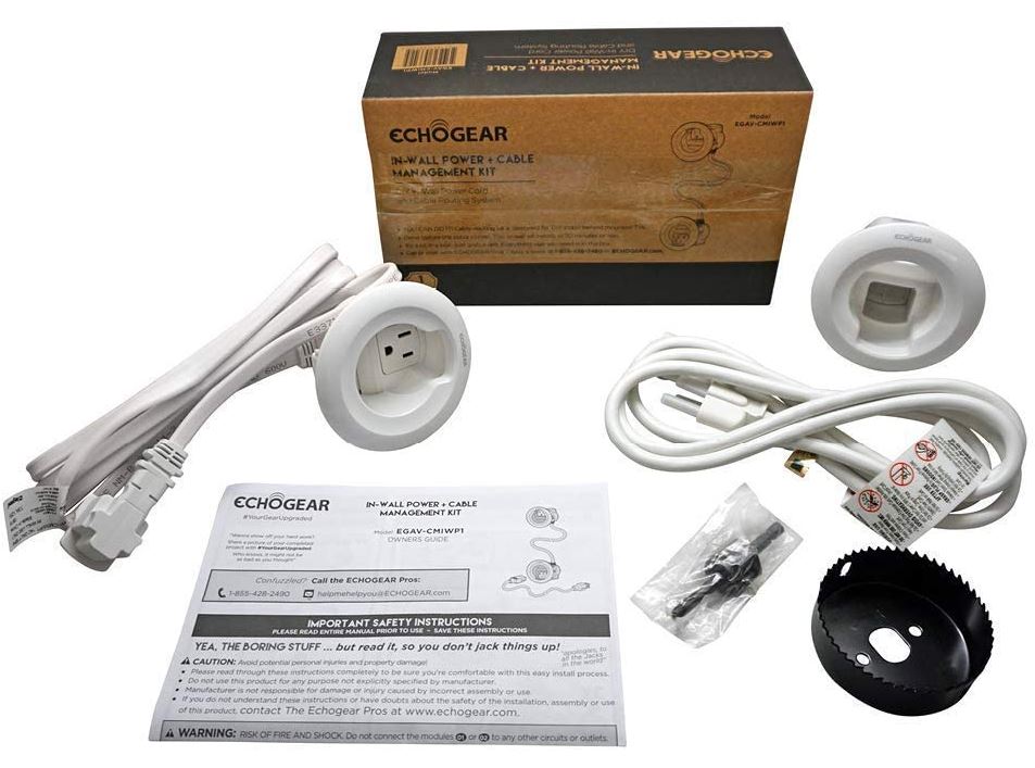 ECHOGEAR in-Wall Cable Management Kit