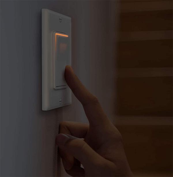 ENERLITES Illuminated Paddle Light Switch