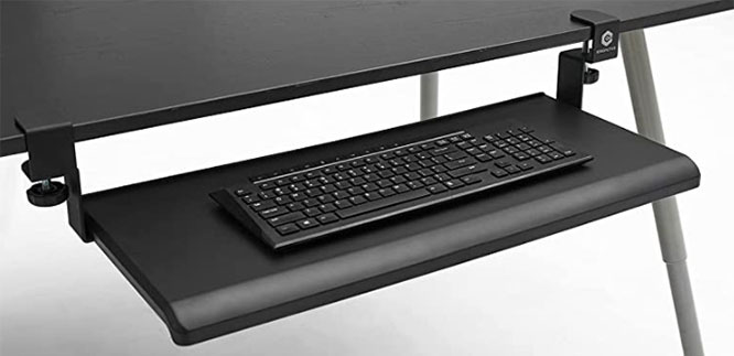 ErgoActive Extra Wide Under Desk Keyboard Tray
