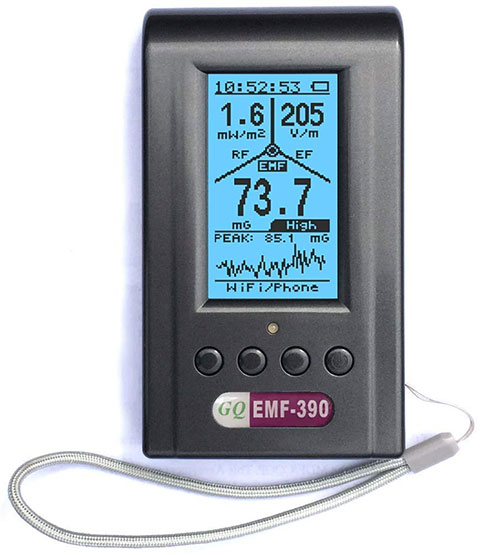 GQ EMF-390 EMF Meter and Detector