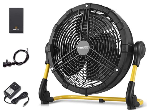 Geek Aire Battery Operated Fan