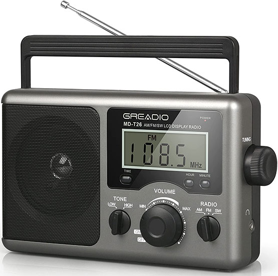 Greadio Portable Shortwave Radio