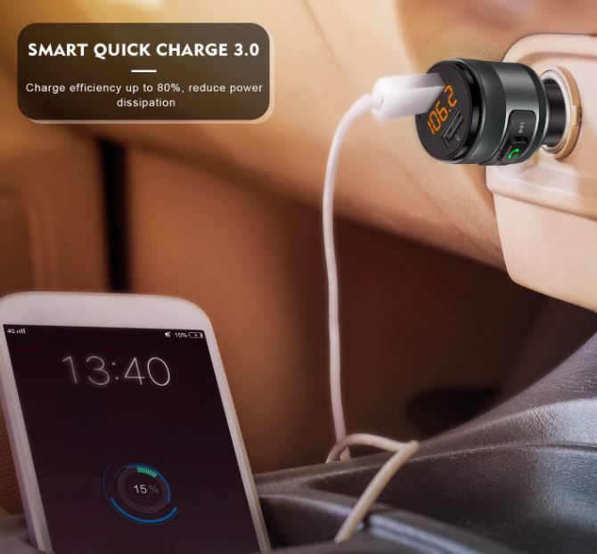 IMDEN Bluetooth 5 FM Transmitter for Car