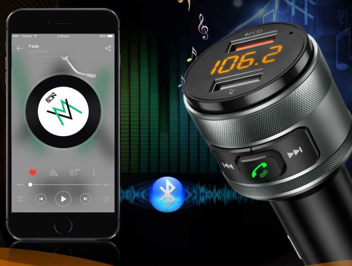 IMDEN Bluetooth 5 FM Transmitter for Car