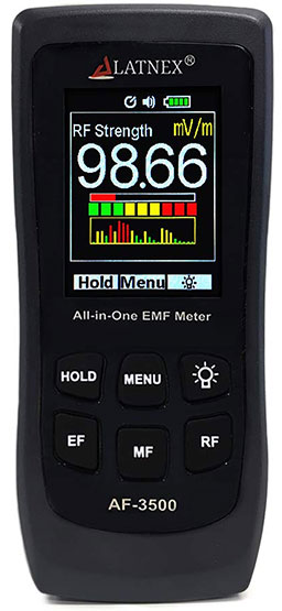 LATNEX AF-3500 EMF Meter and Detector