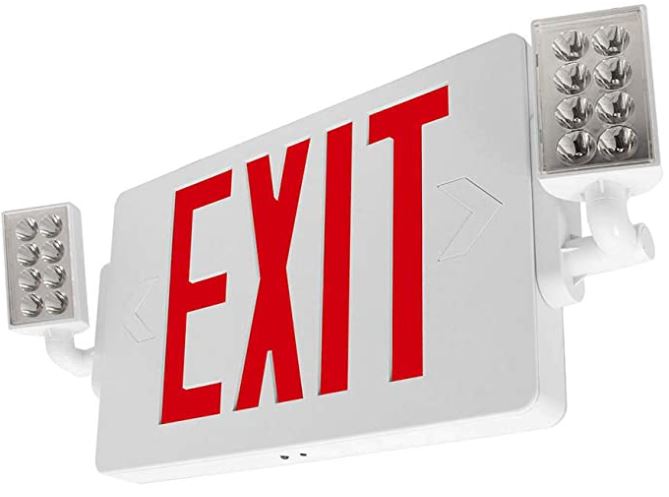 LFI Lights Thin LED Exit Sign