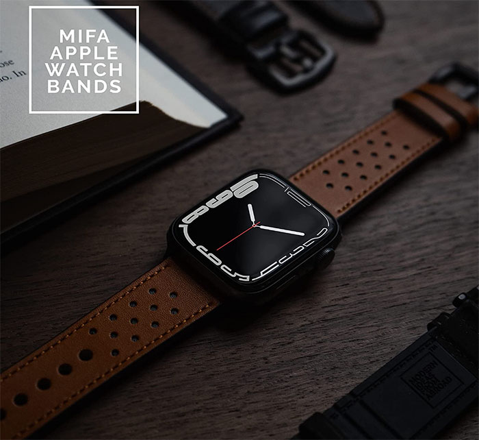  Osber Genuine Leather Band Compatible with Apple Watch