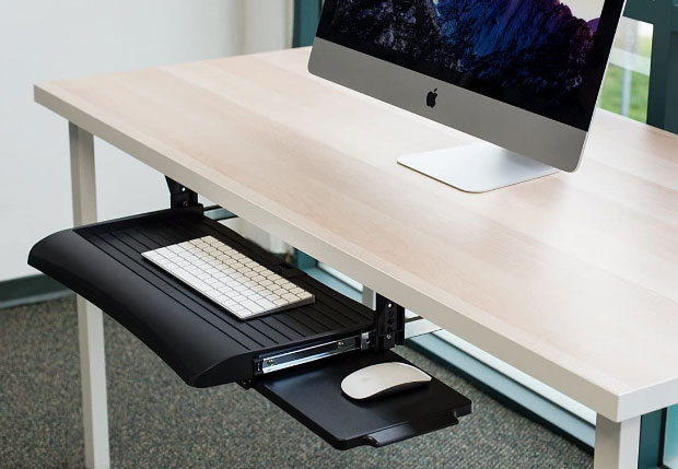 Mount-It Keyboard Mouse Drawer