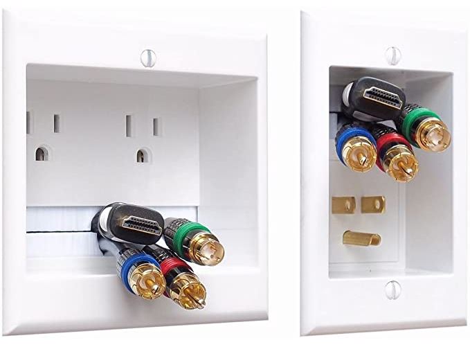 PowerBridge Recessed In-Wall Cable Management System