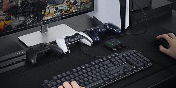 Использование клавиатуры и мыши на PS5