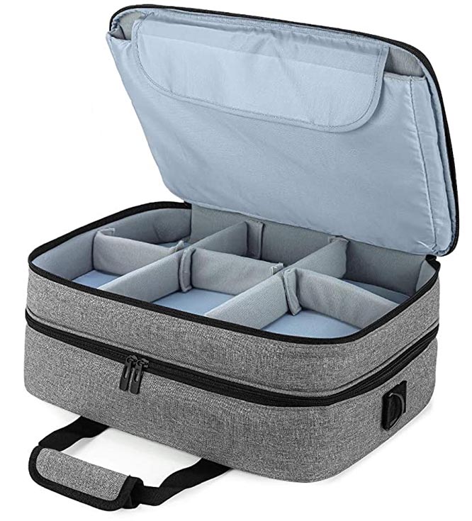 CURMIO Travel Carrying Case