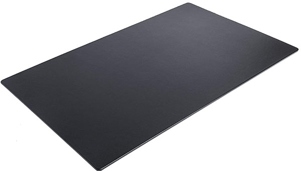 Dacasso Classic Black Leather Desk Pad