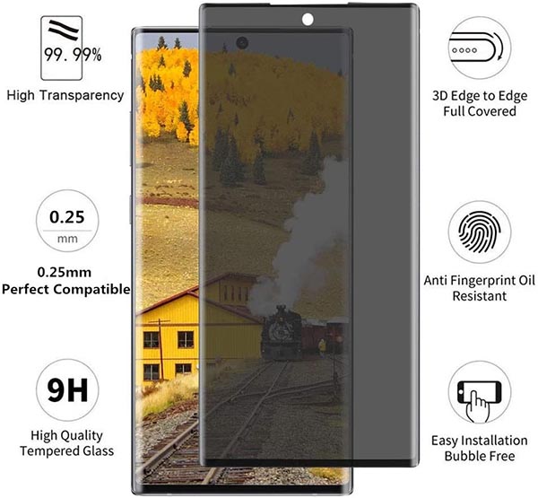 GBBO Galaxy S22 Ultra Tempered Glass Privacy Screen Protector