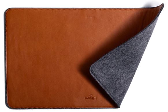 Harber London Leather Desk Mat