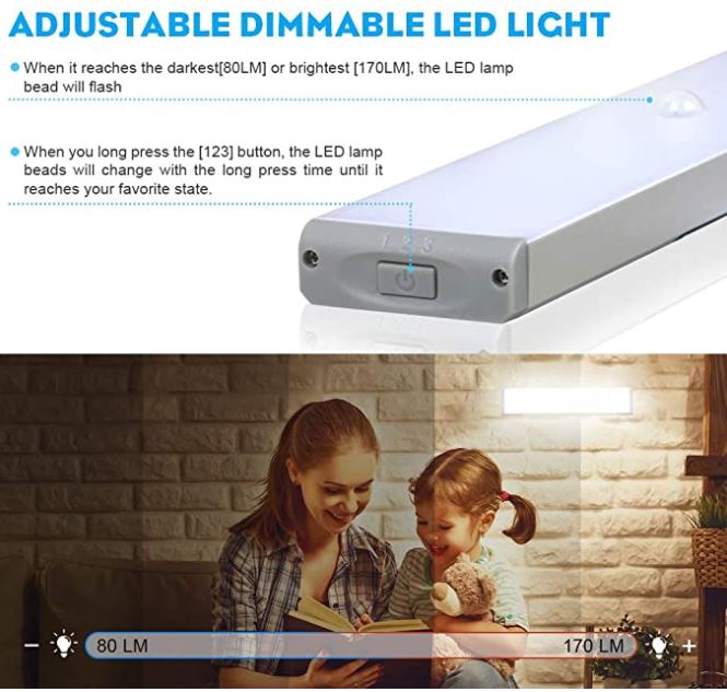 Homelife Motion Sensor LED Light Bar