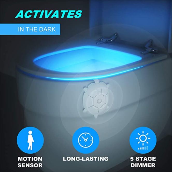 Toilet Bowl Light With Motion Sensor – Unique Design Store