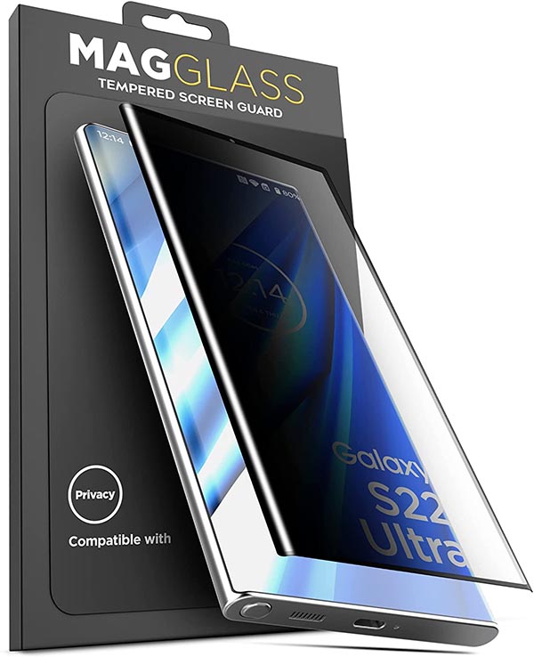 privacy glass screen protector s22 ultra