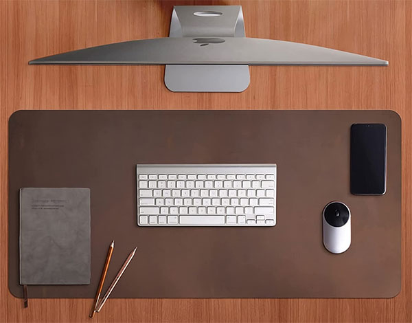 Niaiu Full Grain Leather Desk Pad