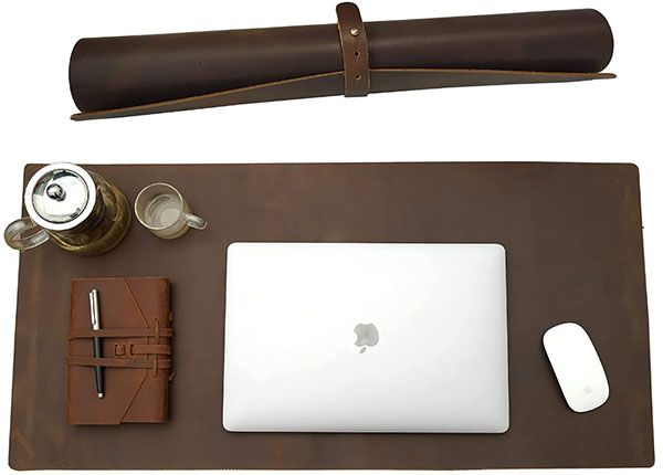 Niaiu Full Grain Leather Desk Pad