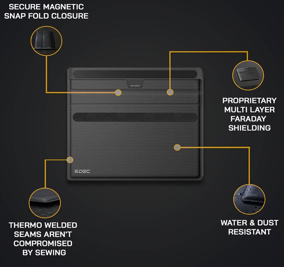 OffGrid by EDEC Cell Phone Faraday Bags