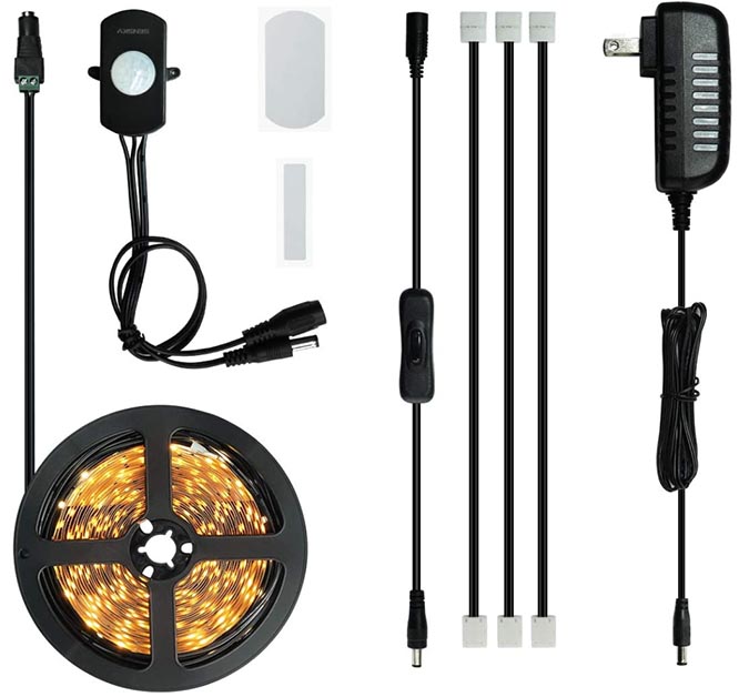 SENSKY Motion Activated LED Strip Light Kit