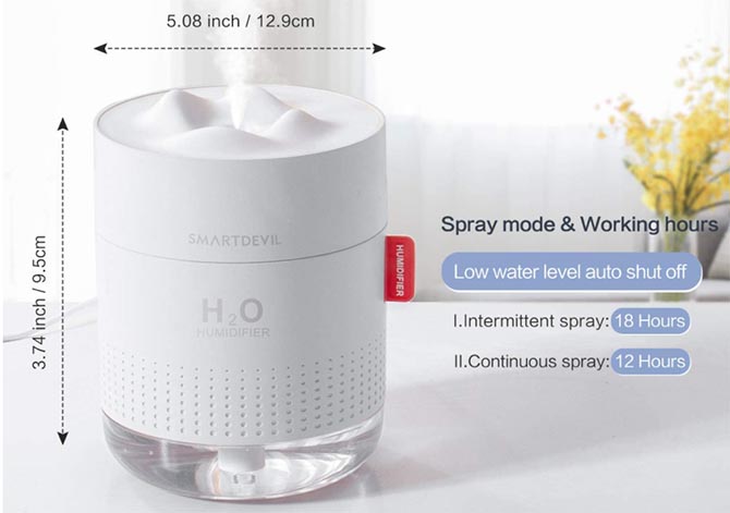 SmartDevil Small Humidifier