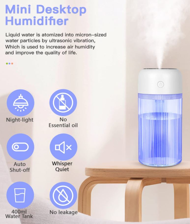 Toosci Mini Humidifier