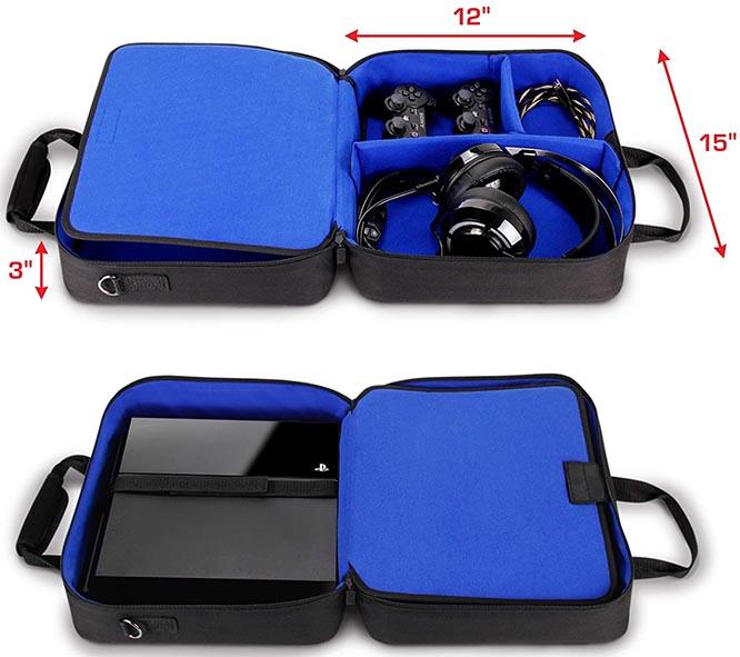 USA GEAR Console Carrying Case