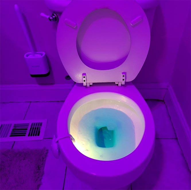 8/16 Colors 1/2 Pcs Toilet Lights Led Toilet Night Lights Motion Sensor  Light for Toilet with Aromatherapy, Toilet Bowl Light for Kids, Boys, Man,  Bathroom, Washroom