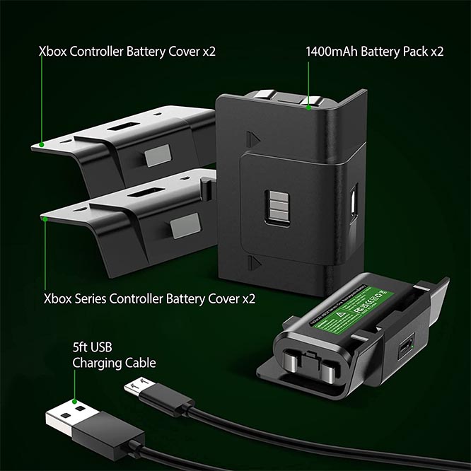 6amLifestyle Rechargeable Controller Battery Pack