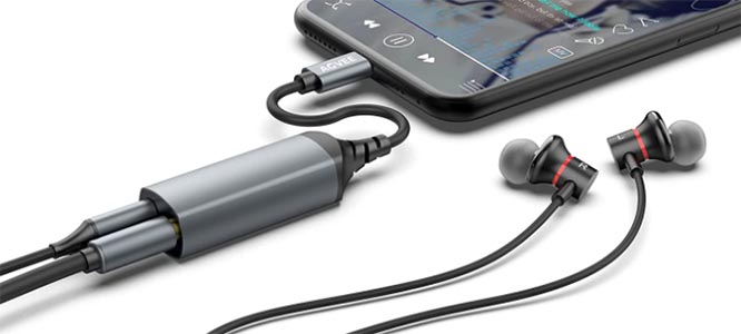 AGVEE USB-C to 3.5mm Headphone Adapter