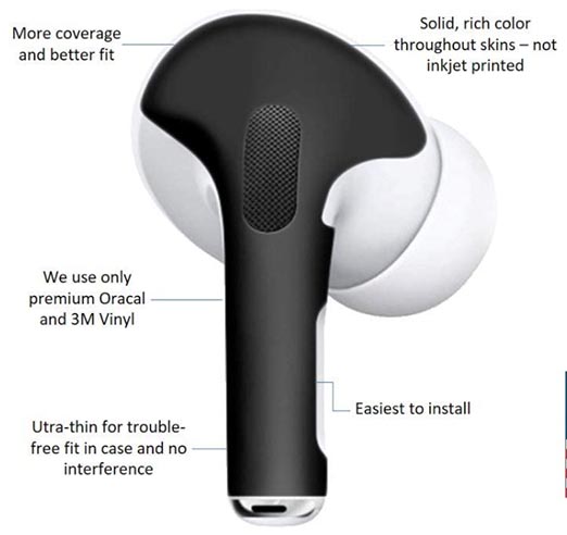 APSkin Skins for Apple AirPods Pro