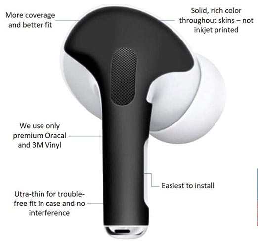 AIR JR- AIRPODS PROTECTOR SKIN – Best-Skins