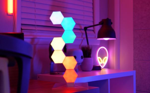 multicolor led wall light