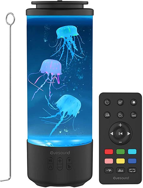 Eyesound Jellyfish Lava Lamp Speaker