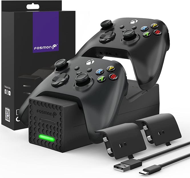 Fosmon Dual Controller Charging Station