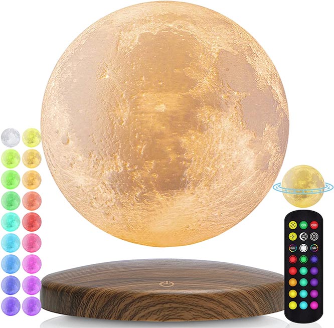 best levitating moon lamp