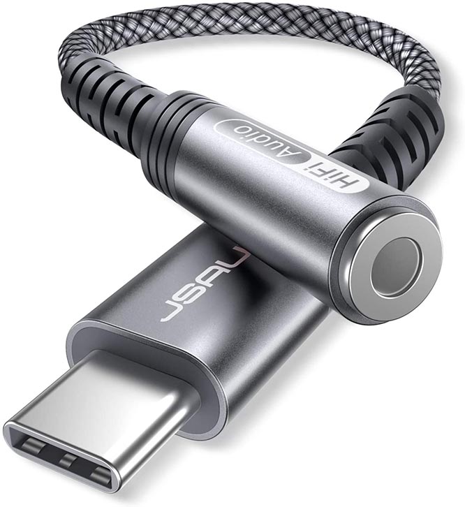 JSAUX Headphone adapter