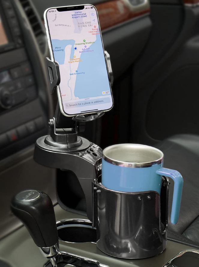 JoyTutus Cup Holder with Cellphone Mount