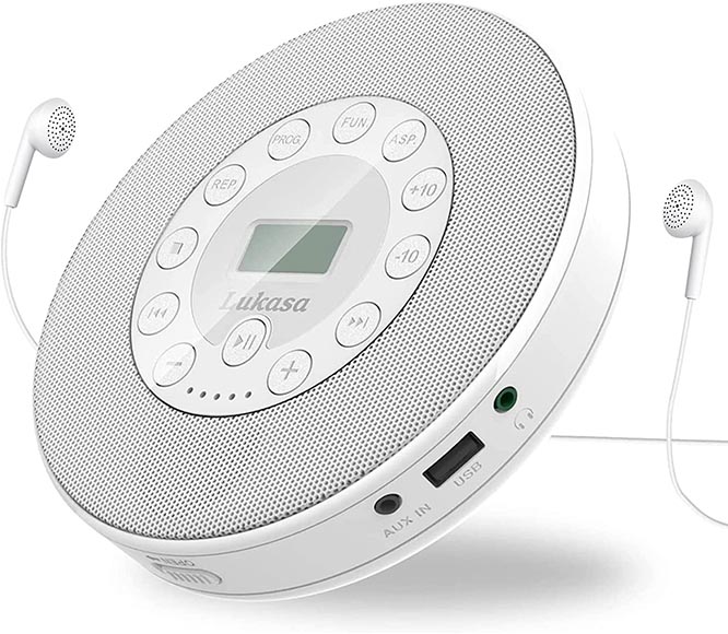 rechargeable bluetooth cd player