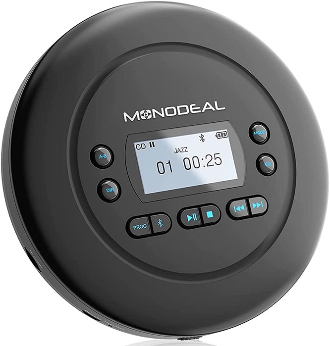 MONODEAL Bluetooth CD Player