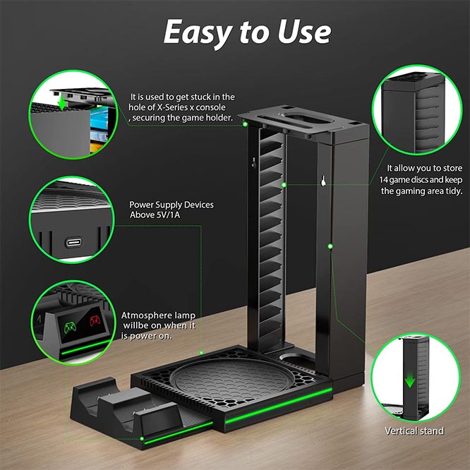 Best Xbox Series X Vertical Cooling Stands Guide For 2022 Nerd Techy 3792