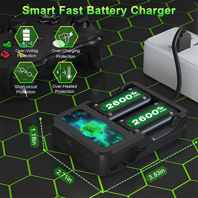 Ponkor Rechargeable Battery Packs