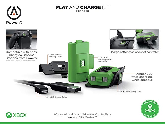 PowerA Play and Charge Kit