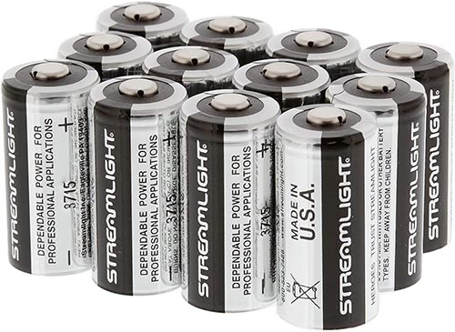 Streamlight CR123A Lithium Batteries