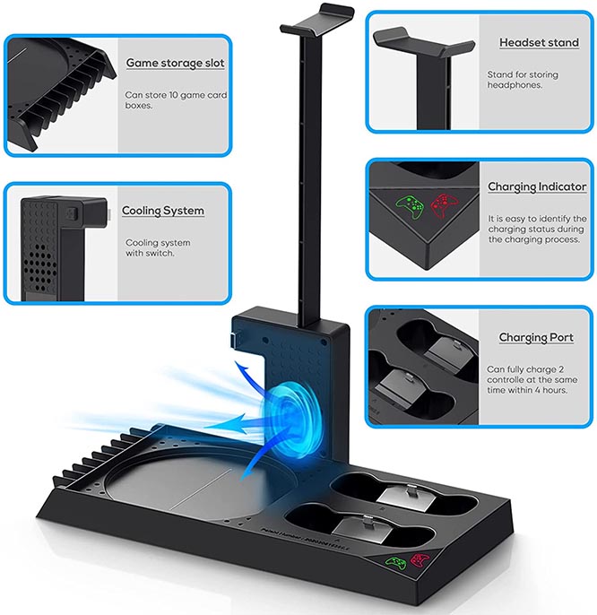 YUANHOT Vertical Cooling Stand