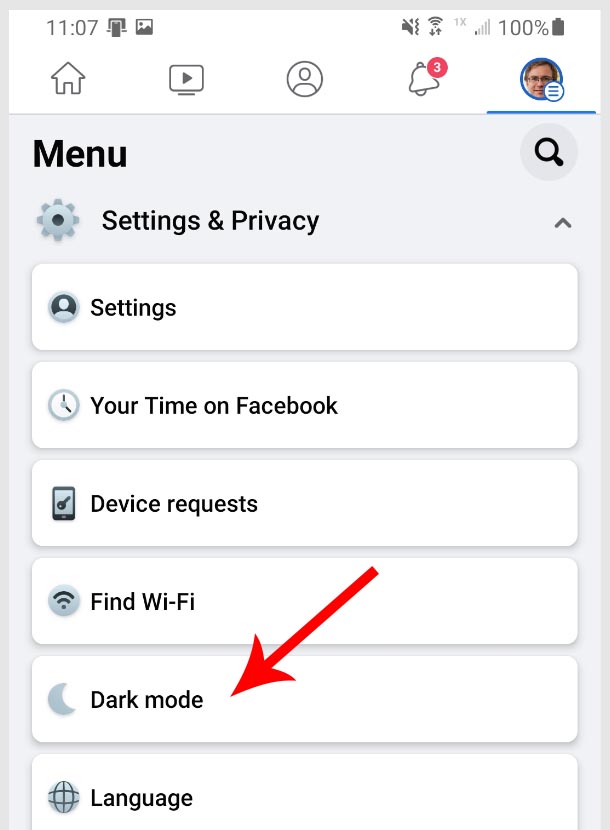 facebook-mobile-dark-mode