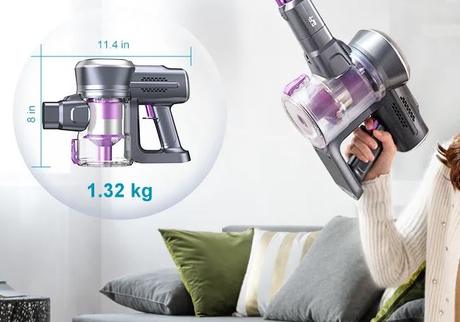 Lubluelu Cordless Bagless Handheld Vacuum & Reviews