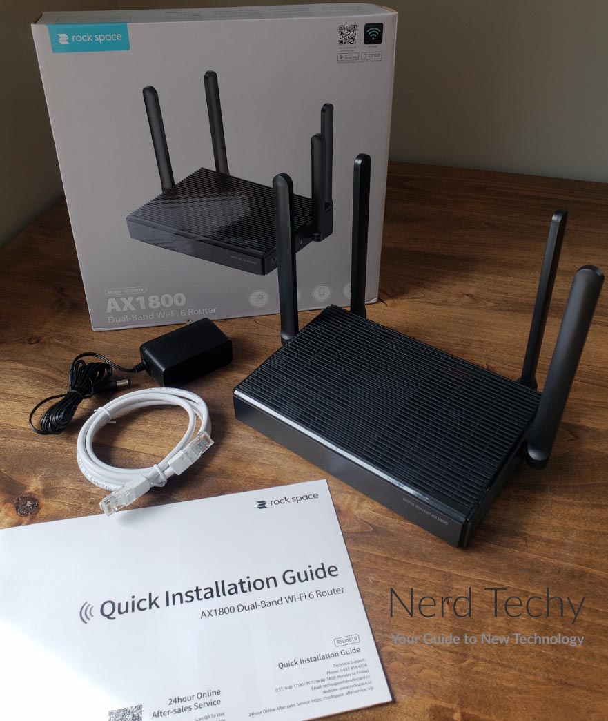 RockSpace AX1800 WiFi 6 Router